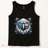 Bald Eagle American Usa 4th Of July Patriotic Funny Eagle Tank Top thumb 2