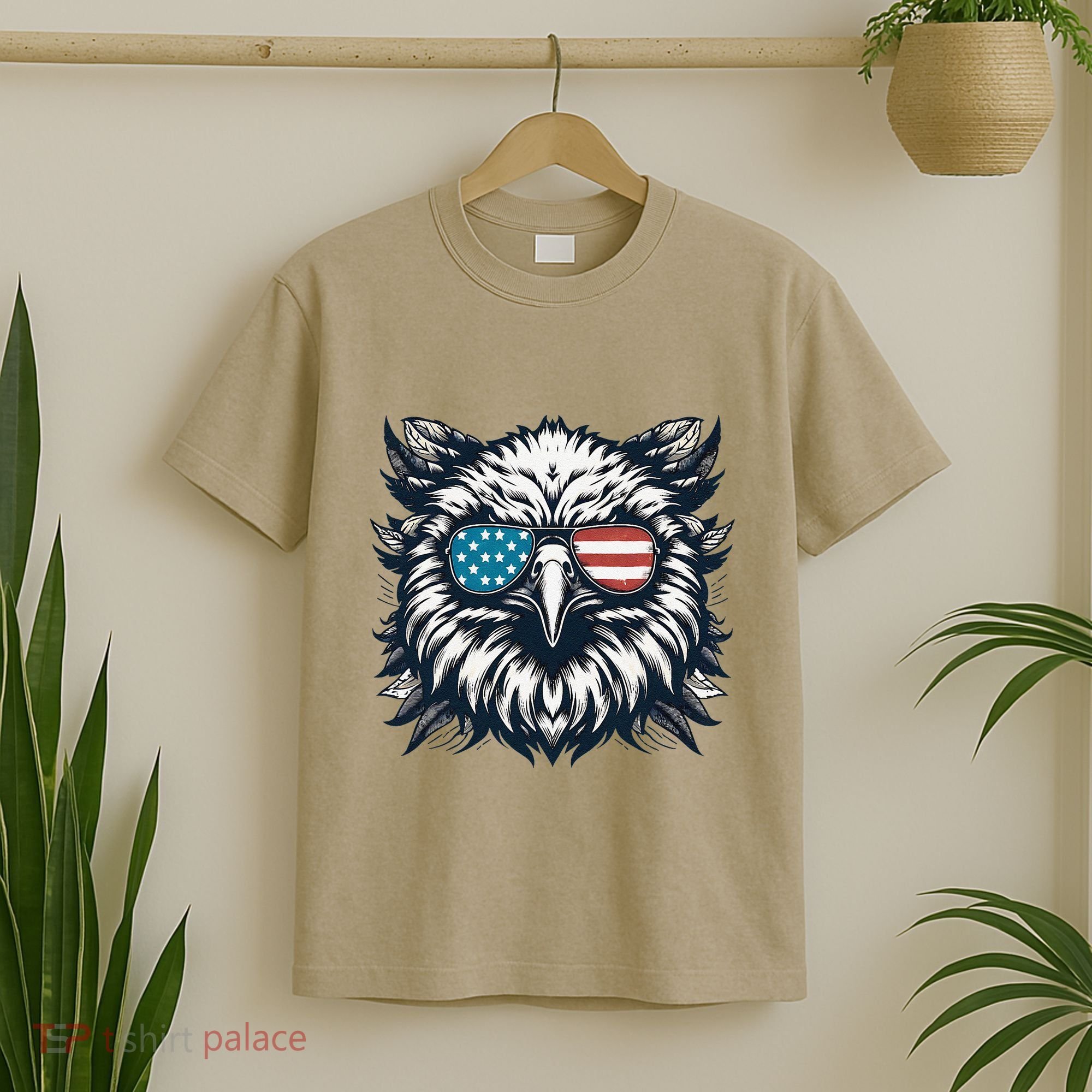Bald Eagle American Usa 4th Of July Patriotic Funny Eagle T-Shirt