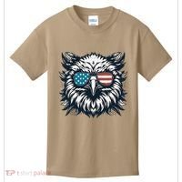 Bald Eagle American Usa 4th Of July Patriotic Funny Eagle Kids T-Shirt thumb 0