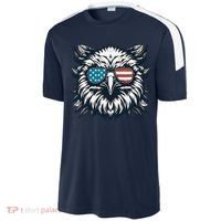 Bald Eagle American Usa 4th Of July Patriotic Funny Eagle Sport-Tek Competitor United Soccer Jersey thumb 2