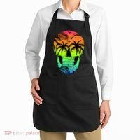 Beach Abstract Skull Apron thumb 2