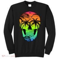 Beach Abstract Skull Sweatshirt thumb 0