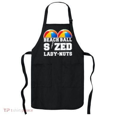 Beach Ball Sized Lady Nuts Lucille Baseball Bat Apron