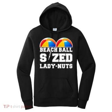 Beach Ball Sized Lady Nuts Lucille Baseball Bat Women's Hoodie