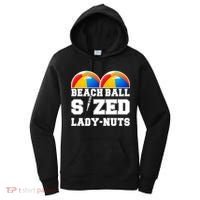 Beach Ball Sized Lady Nuts Lucille Baseball Bat Women's Hoodie thumb 0