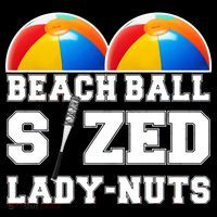 Beach Ball Sized Lady Nuts Lucille Baseball Bat Ornament thumb 1