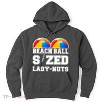 Beach Ball Sized Lady Nuts Lucille Baseball Bat Hoodie thumb 0
