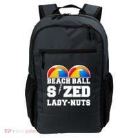 Beach Ball Sized Lady Nuts Lucille Baseball Bat Backpack thumb 0