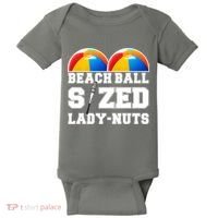 Beach Ball Sized Lady Nuts Lucille Baseball Bat Baby Bodysuit thumb 0