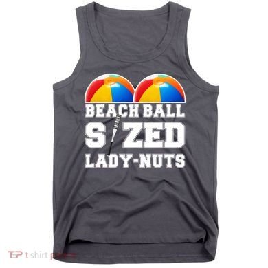 Beach Ball Sized Lady Nuts Lucille Baseball Bat Tank Top