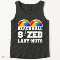 Beach Ball Sized Lady Nuts Lucille Baseball Bat Tank Top thumb 2