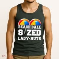 Beach Ball Sized Lady Nuts Lucille Baseball Bat Tank Top thumb 3