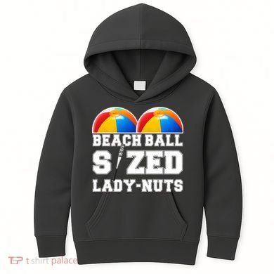 Beach Ball Sized Lady Nuts Lucille Baseball Bat Kids Hoodie