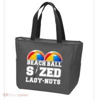 Beach Ball Sized Lady Nuts Lucille Baseball Bat Tote Bag thumb 3