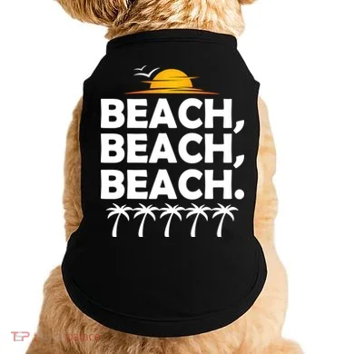 Beach Beach Beach Doggie Tank