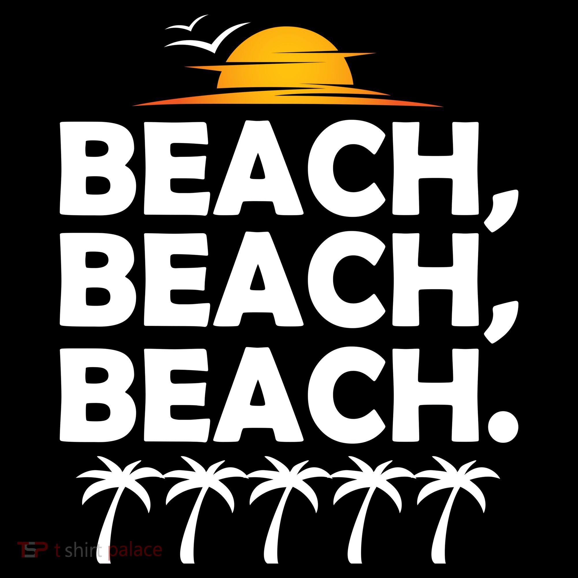 Beach Beach Beach Doggie Tank