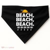 Beach Beach Beach USA-Made Doggie Bandana thumb 0