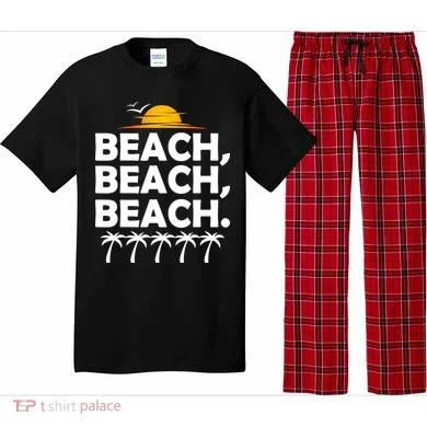 Beach Beach Beach Pajama Set