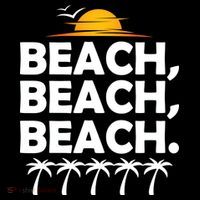 Beach Beach Beach Ornament thumb 1
