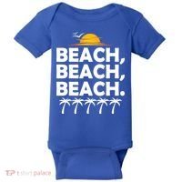 Beach Beach Beach Baby Bodysuit thumb 0