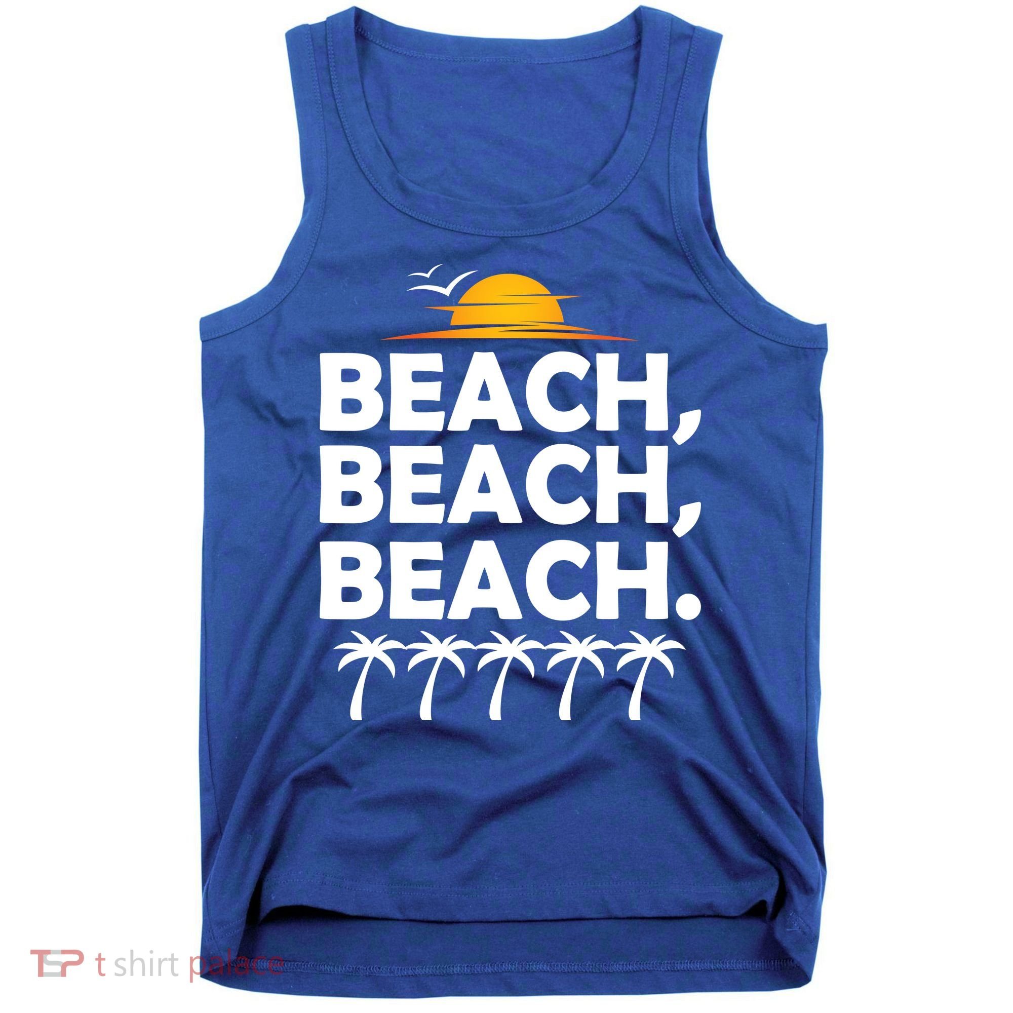 Beach Beach Beach Tank Top
