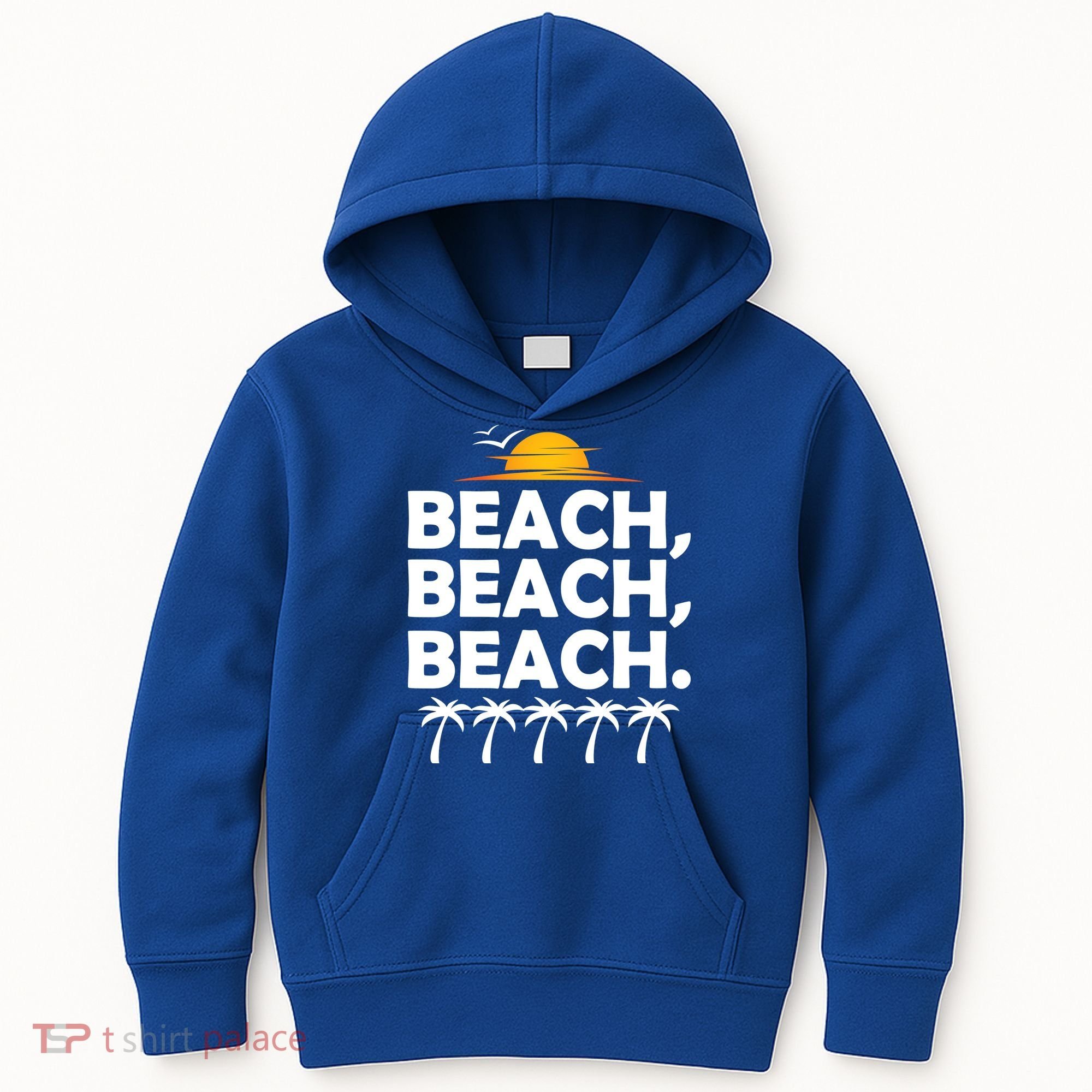 Beach Beach Beach Kids Hoodie