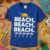 Beach Beach Beach Kids T-Shirt thumb 3