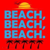 Beach Beach Beach Santa Hat thumb 1