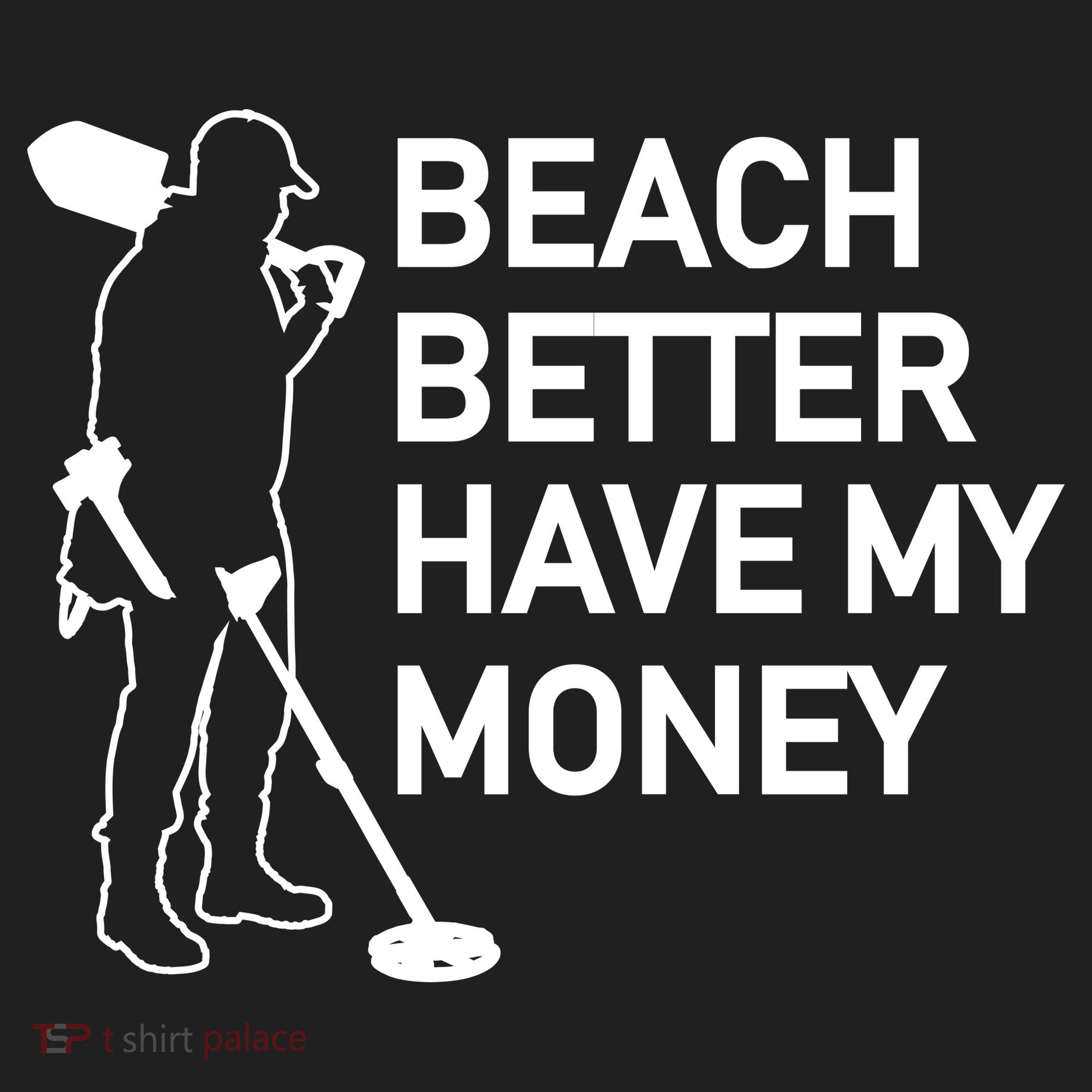 Beach Better Have My Money Golf Towel