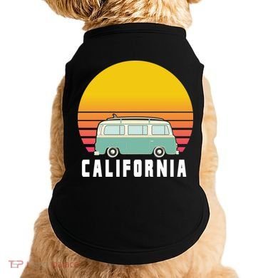 Beach Bum California Hippie Van Doggie Tank