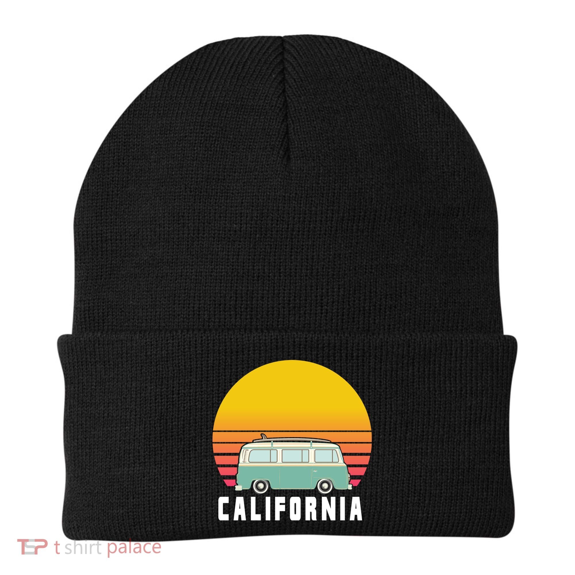 Beach Bum California Hippie Van Beanie