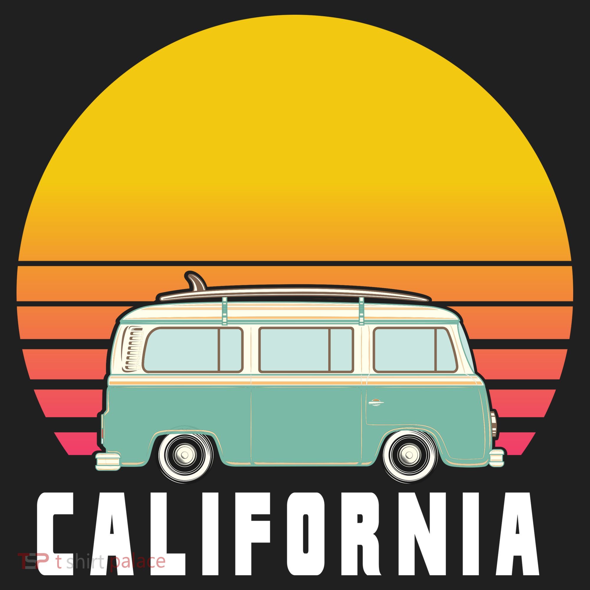 Beach Bum California Hippie Van Beanie