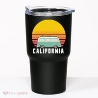 Beach Bum California Hippie Van Tumbler thumb 0
