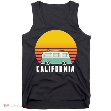 Beach Bum California Hippie Van Tank Top