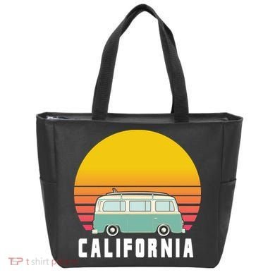 Beach Bum California Hippie Van Tote Bag