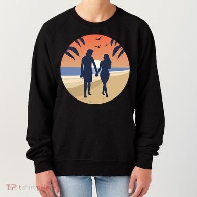 Beach Couple Women's Sweatshirt