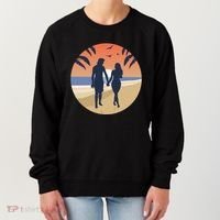 Beach Couple Women's Sweatshirt thumb 0
