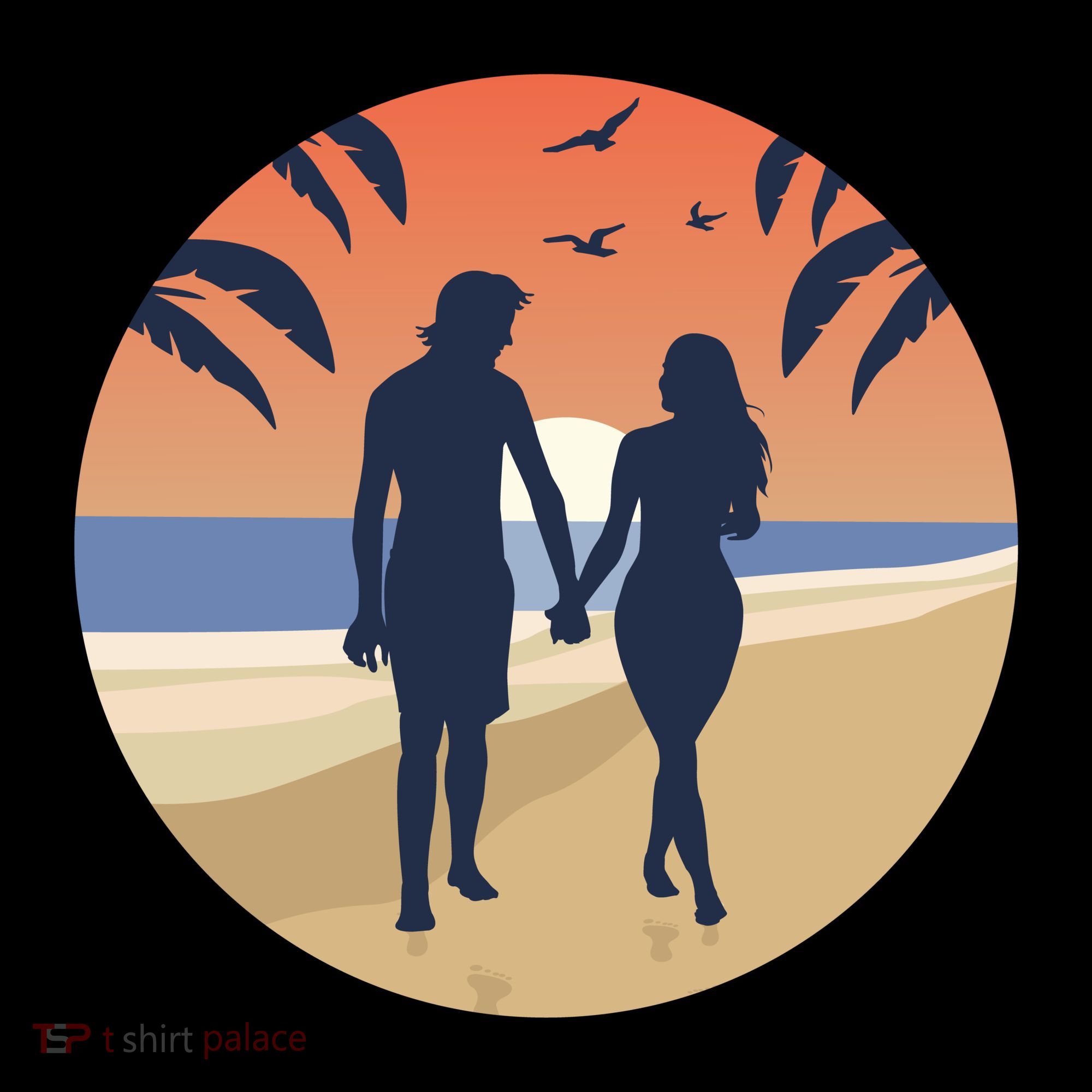Beach Couple Bucket Hat