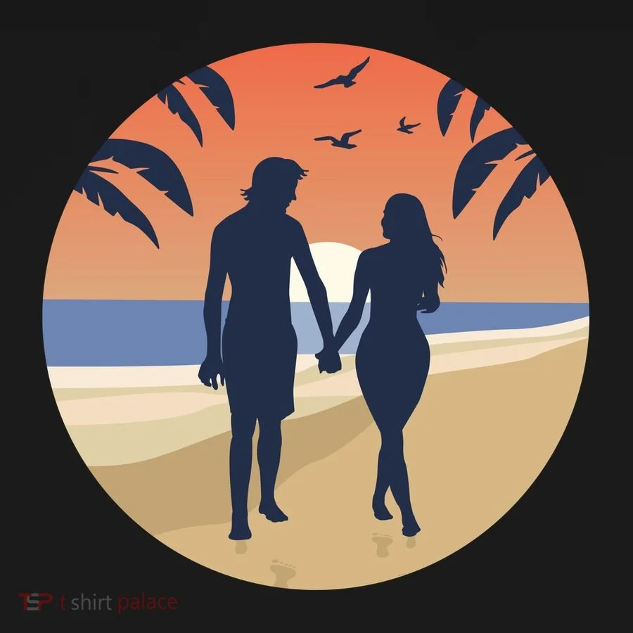 Beach Couple Bucket Hat