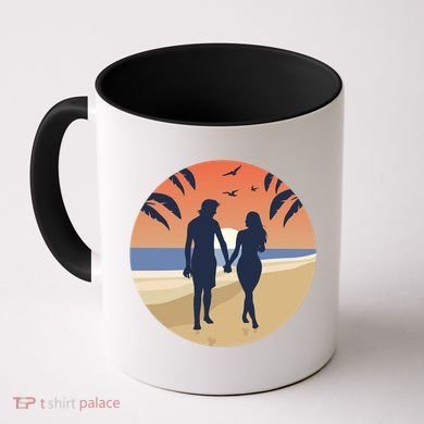 Beach Couple Coffee Mug