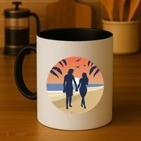Beach Couple Coffee Mug thumb 4
