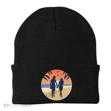 Beach Couple Beanie