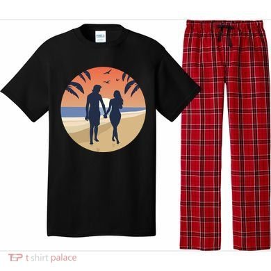 Beach Couple Pajama Set