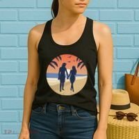 Beach Couple Women's Tank Top thumb 2