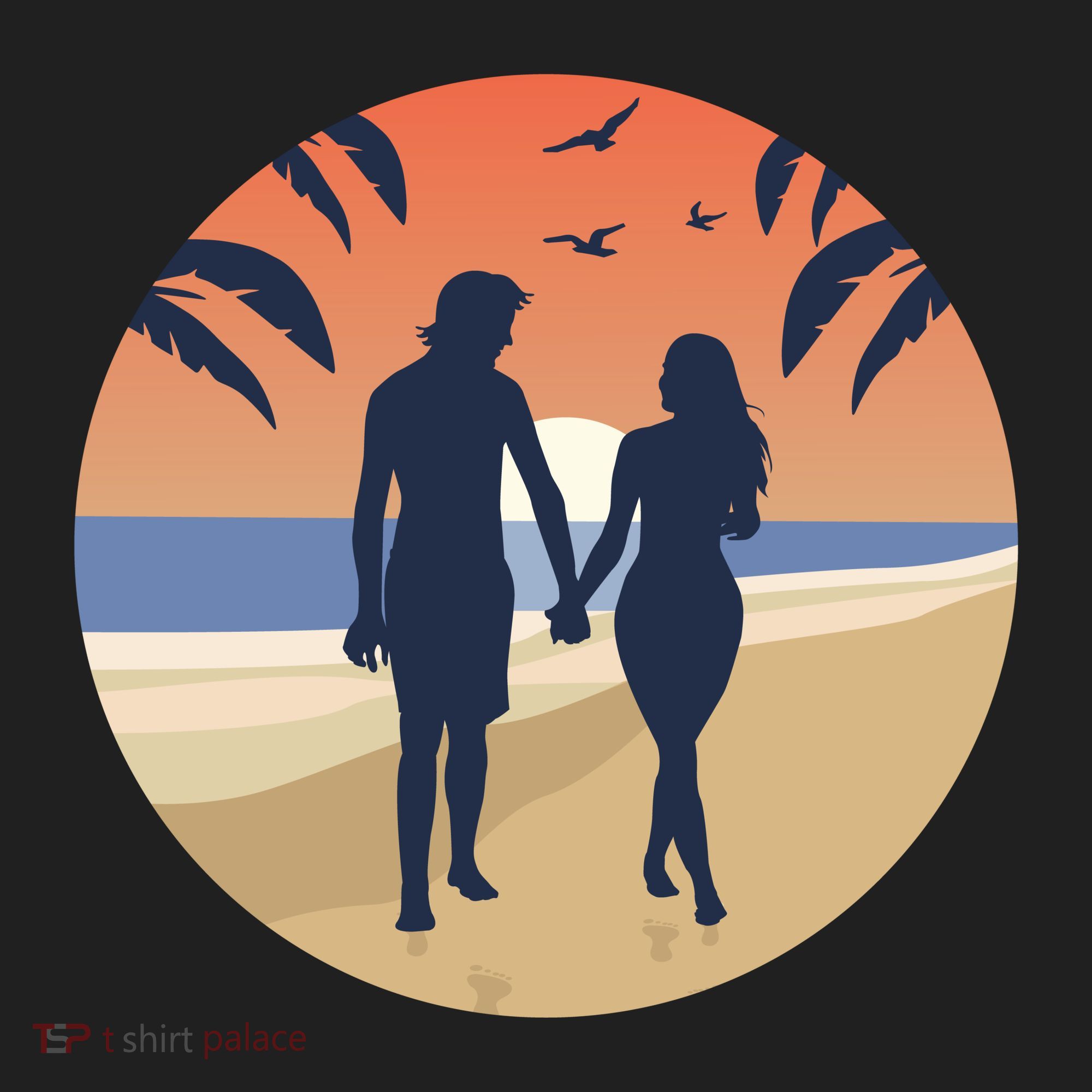 Beach Couple Hat