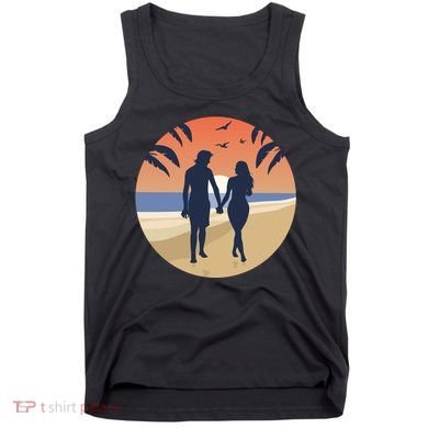 Beach Couple Tank Top