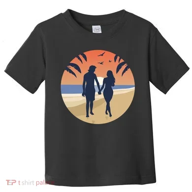 Beach Couple Toddler T-Shirt
