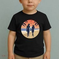 Beach Couple Toddler T-Shirt thumb 2