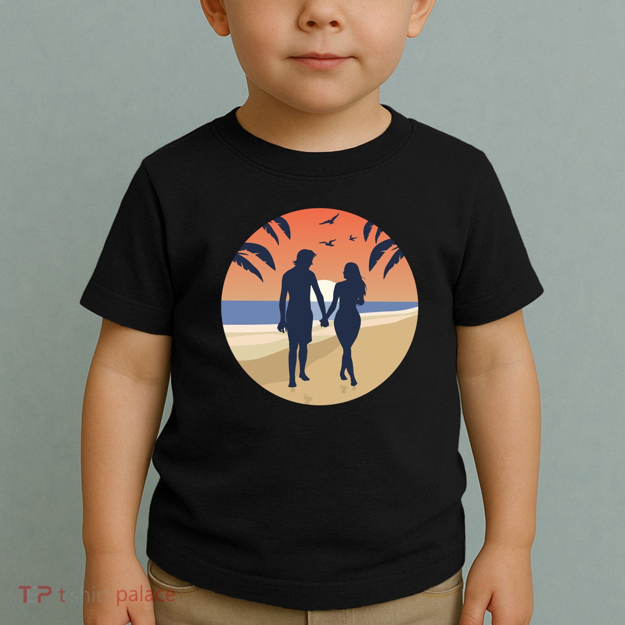 Beach Couple Toddler T-Shirt