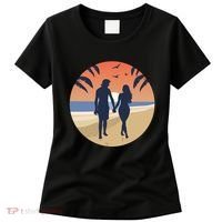 Beach Couple Women's T-Shirt thumb 0